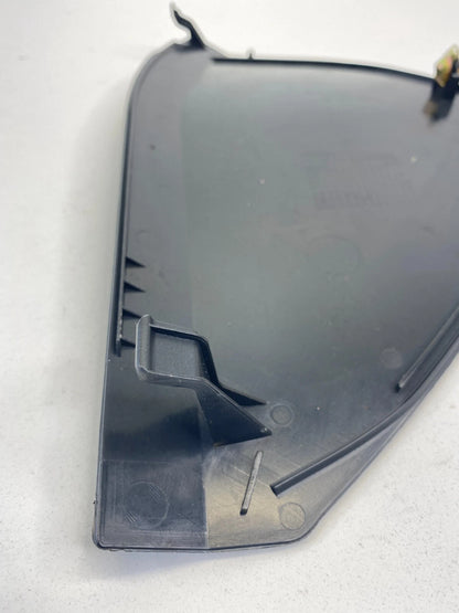 2003-2009 MERCEDES-BENZ E320 BLACK RIGHT PASSENGER DASH BEZEL END CAP 2116800478