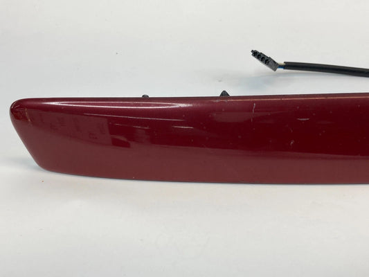 03-07 SAAB 9-3 93 SEDAN TRUNK LID LICENSE PLATE MOLDING HANDLE PANEL 12794599