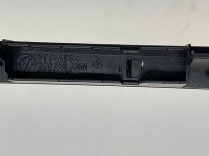 2009-2012 VOLKSWAGEN CC FRONT CENTER DASH PANEL BAR TRIM BEZEL 3C0-858-336N OEM