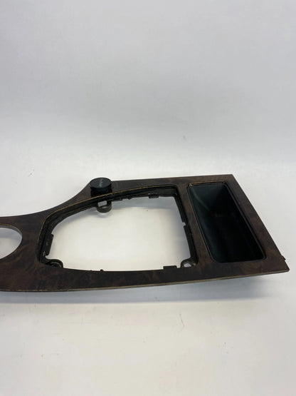 2008-2010 BMW E60 550i 08 535XI CENTER CONSOLE SHIFTER BEZEL W/O VOICE CONTROL