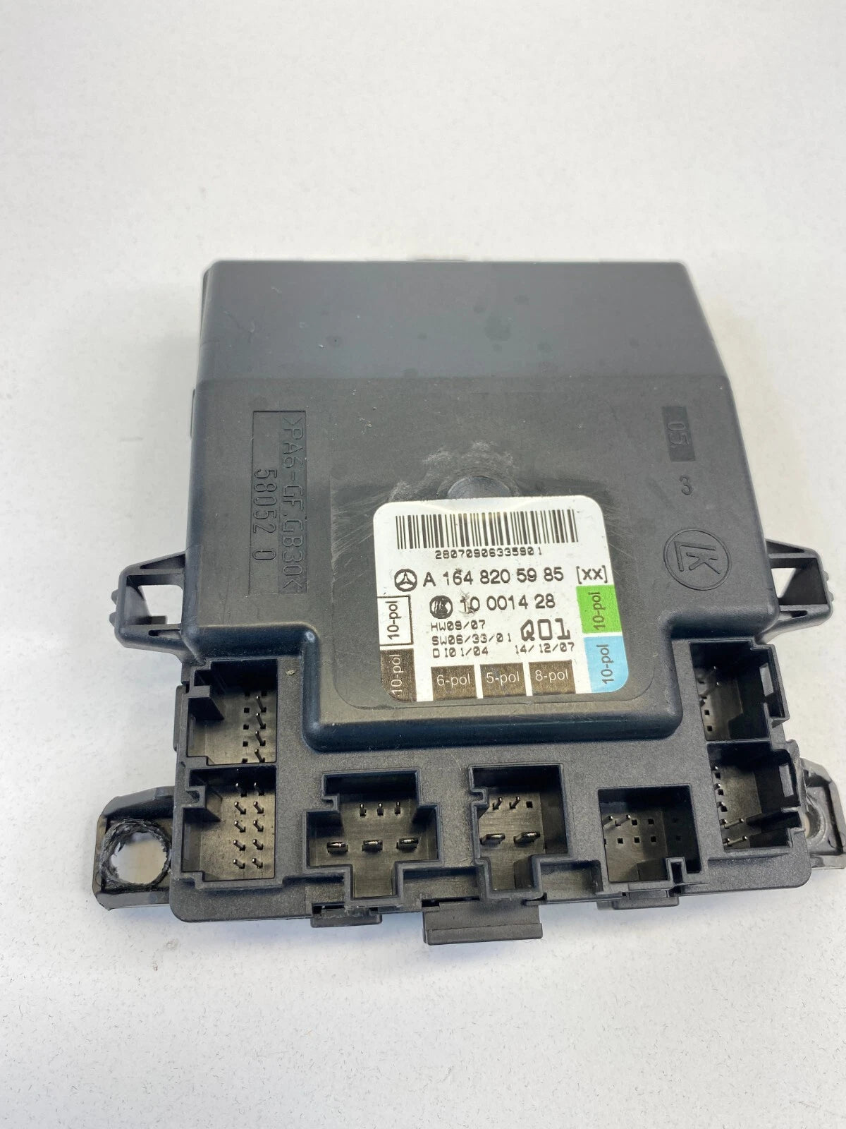 2006-2009 MERCEDES-BENZ R350 FRONT RIGHT SIDE DOOR CONTROL MODULE 1648205985 OEM