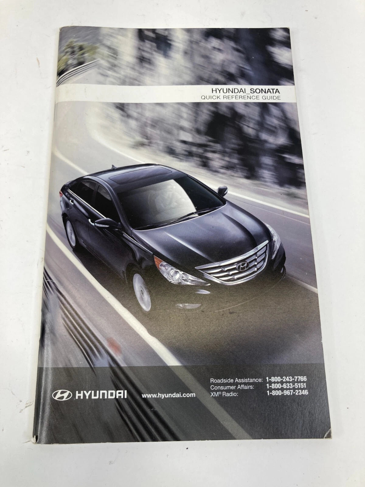 2011 HYUNDAI SONATA OWNER'S MANUAL GUIDE HANDBOOK WARRANTY INFO SET W/ CASE OEM