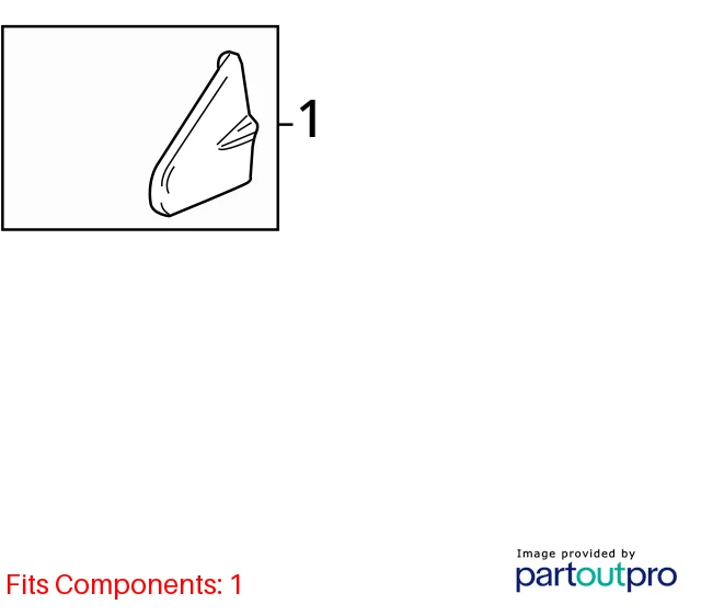12-20 CHEVROLET SONIC FRONT RIGHT EXTERIOR SIDE VIEW APPLIQUE MOLDING 95461590