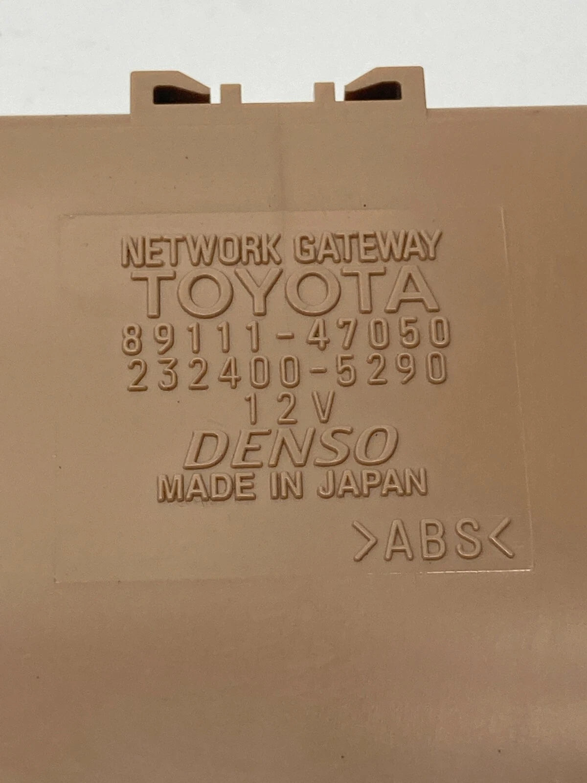 2006-2009 TOYOTA PRIUS MULTIPLEX NETWORK GATEWAY COMPUTER MODULE UNIT 8911147050