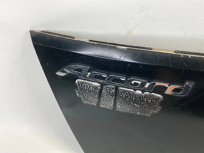 2008-2012 Honda Accord Sedan Rear Trunk License Plate Holder Molding Bezel OEM