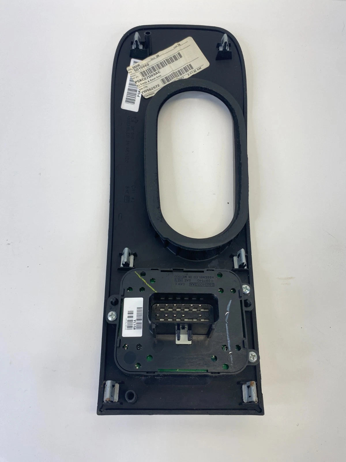 2005-2007 JEEP LIBERTY DOOR POWER MASTER WINDOW CONTROL SWITCH W/ SHIFTER BEZEL