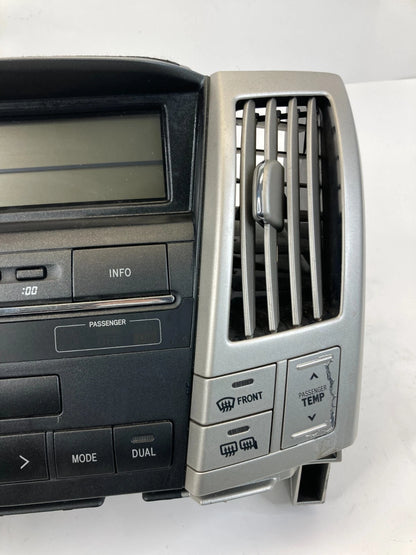 2006 2007 LEXUS RX400H A/C HEATER TEMPERATURE SWITCH CLIMATE CONTROL W/ SCREEN