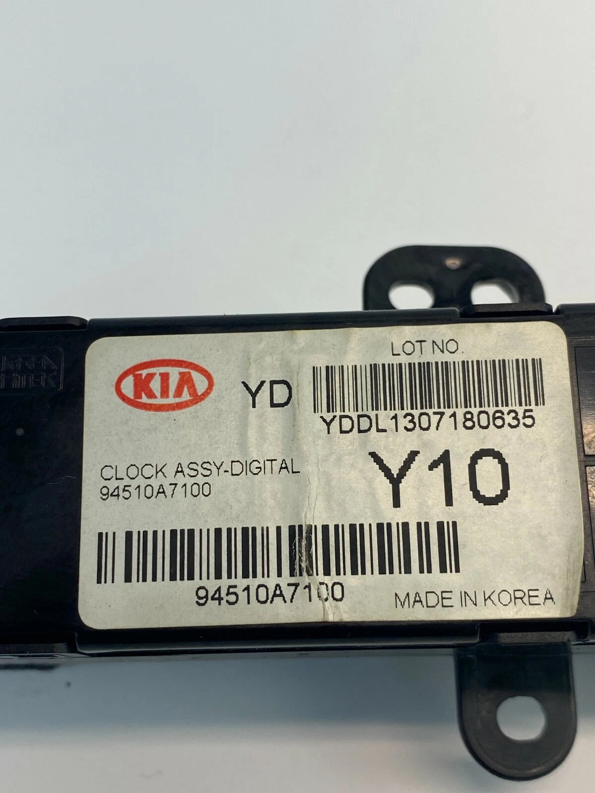 2014 2015 2016 KIA FORTE DASH CLOCK DIGITAL ASSEMBLY 94510-A7100 OEM