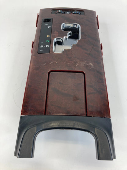 06-08 LEXUS IS250 CENTER CONSOLE SHIFTER BEZEL CUP HOLDER TRIM PANEL 55620-53010