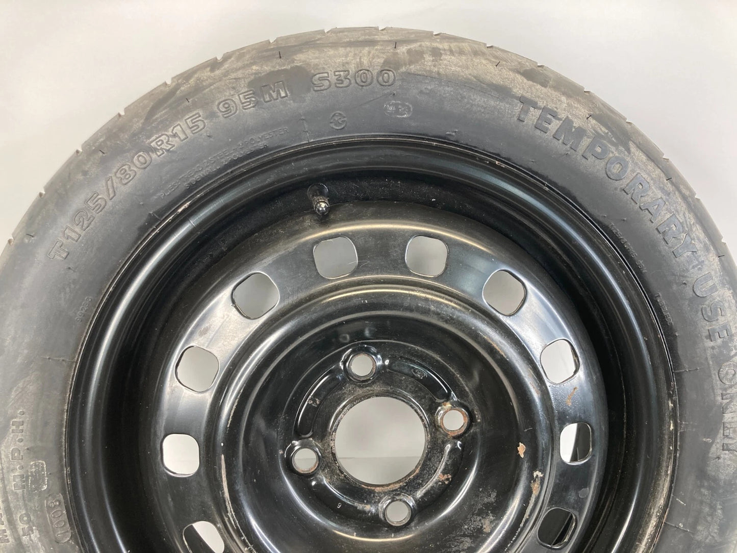 2000-2011 FORD FOCUS 2011-2019 FIESTA SPARE TIRE COMPACT DONUT T125/80 R15