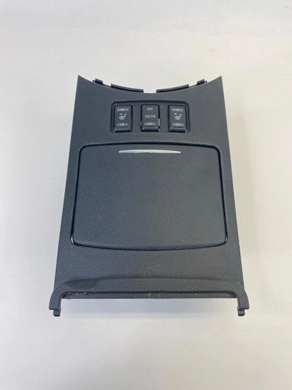 07 08 INFINITI G35 FRONT CENTER CONSOLE CUP HOLDER HEAT SWITCH 68430-JK00A OEM
