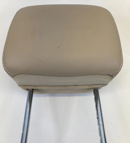 2013-2016 NISSAN PATHFINDER FRONT SEAT HEADREST PAIR SET LH RH TAN OEM FACTORY