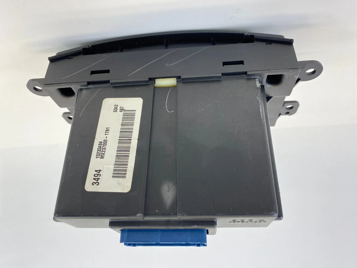 2005 2006 CADILLAC SRX A/C CLIMATE CONTROL PANEL TEMPERATURE UNIT 15233494