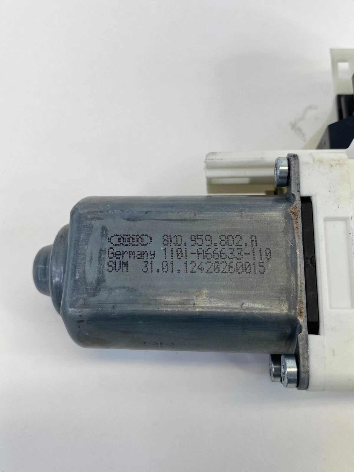 09-16 AUDI A4 QUATTRO FRONT RIGHT SIDE DOOR POWER WINDOW MOTOR 8K0-959-802-A OEM
