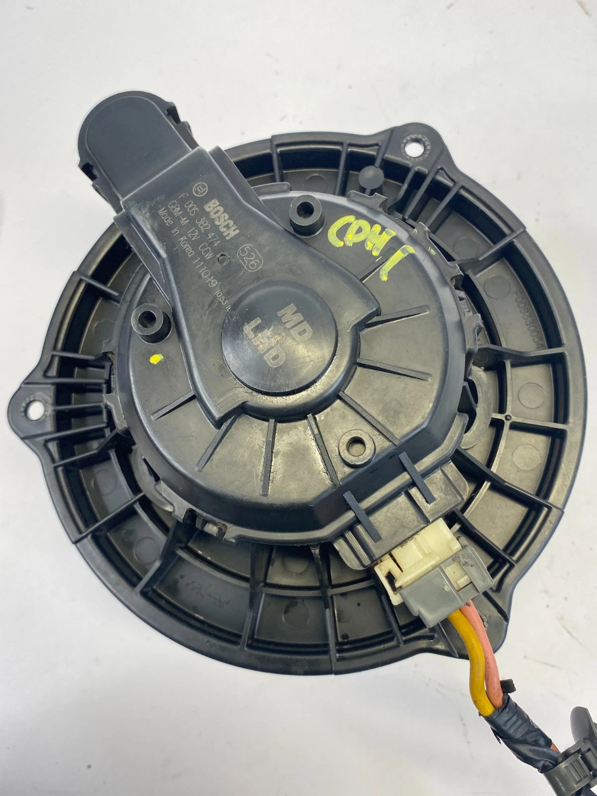 2011-2016 HYUNDAI ELANTRA AC HEATER BLOWER MOTOR FAN ASSEMBLY OEM F00S3B2474