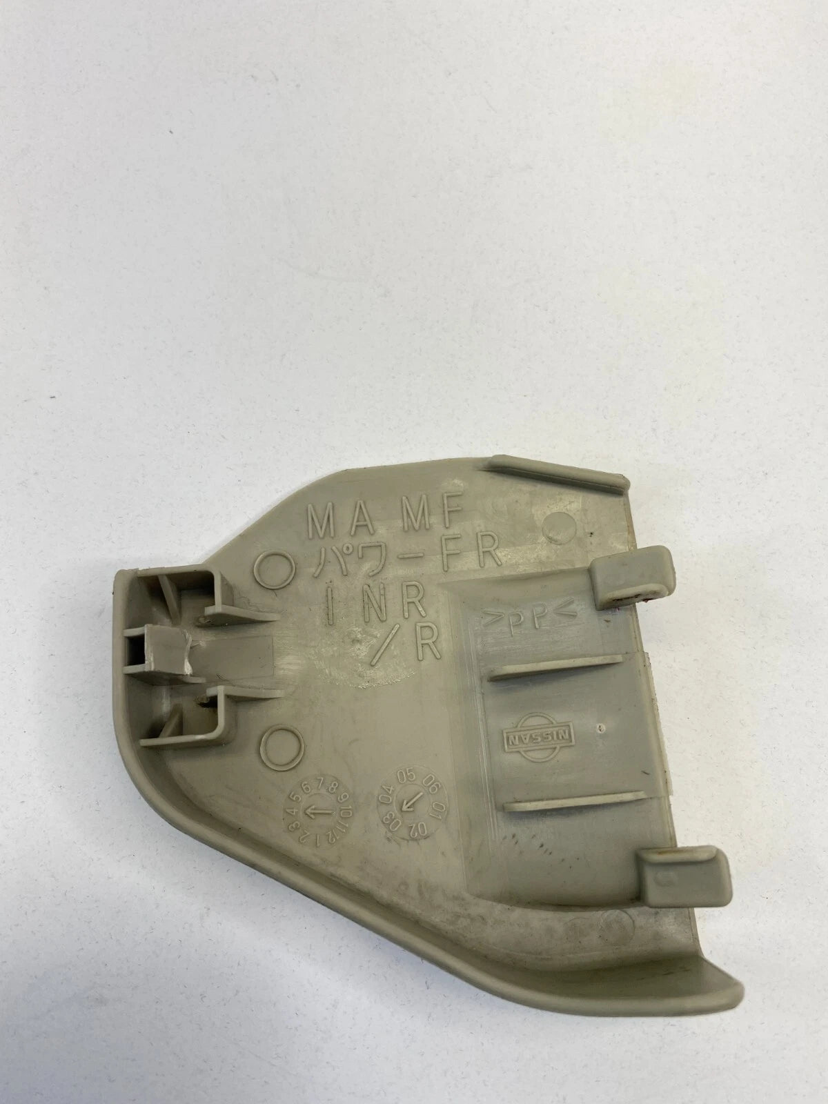 2003 2004 03 04 INFINITI G35 COUPE FRONT RIGHT SEAT INNER TRIM CAP COVER OEM