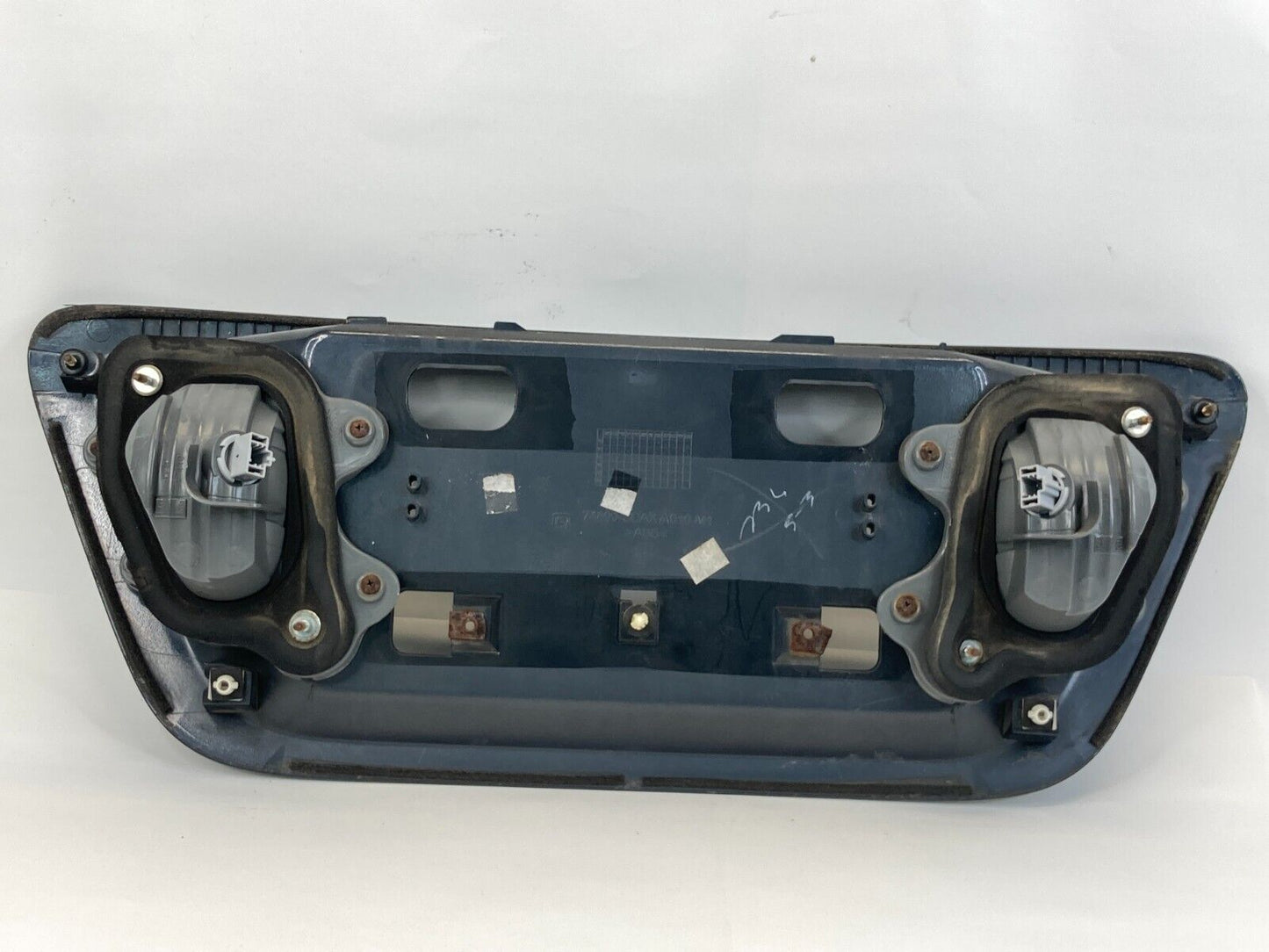 06 07 Honda Accord Sedan Rear Trunk License Plate Holder Molding Bezel 74890SDAX