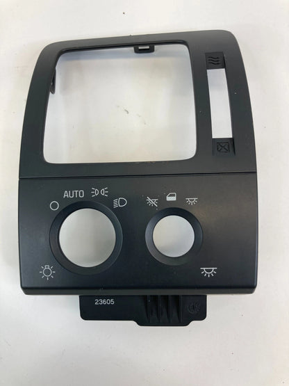 2005-2007 BUICK TERRAZA DASH LEFT SIDE HEADLIGHT SWITCH BEZEL TRIM 15119212 OEM