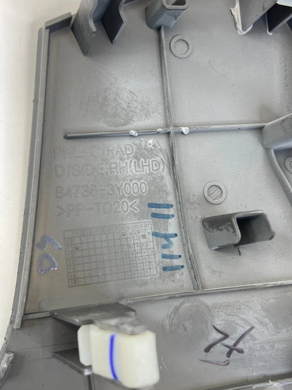 2011-2013 HYUNDAI ELANTRA CENTER DASH LEFT DRIVER SIDE MOLDING PANEL TRIM BEZEL