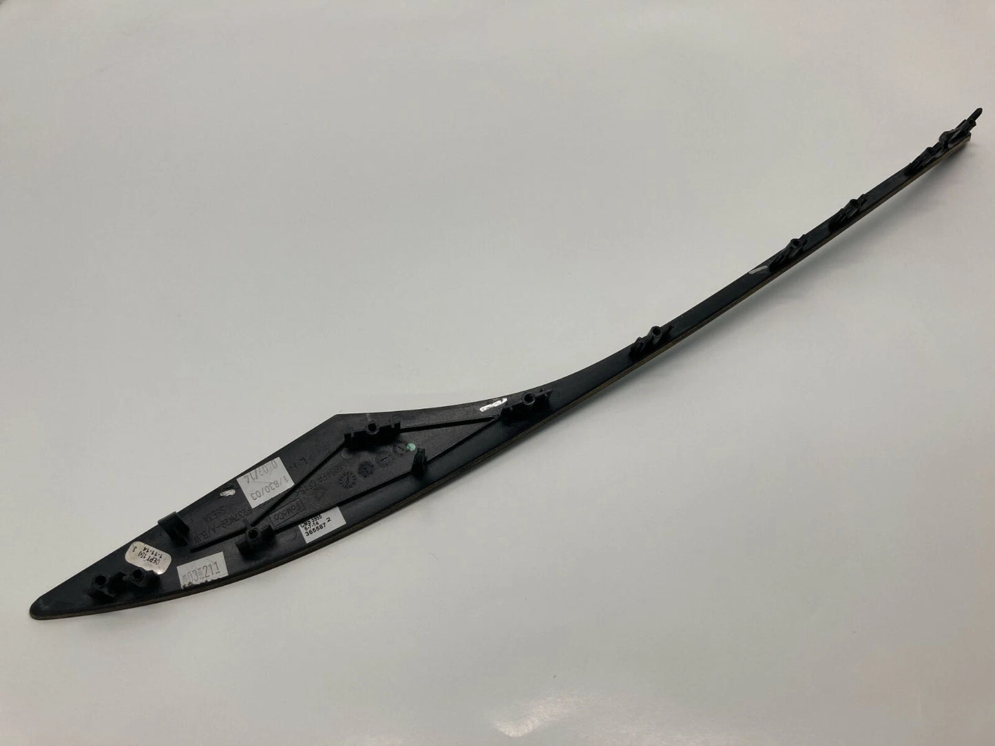 13-16 LINCOLN MKZ RR RH SIDE INNER DOOR HANDLE PANEL WOODGRAIN DP53F274W38A OEM