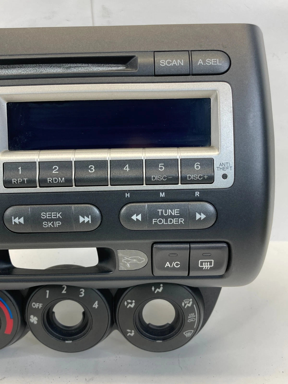 2007 2008 07 08 HONDA FIT AM/FM RADIO RECEIVER MP3/WMA CD DISC PLAYER 39101-SLN