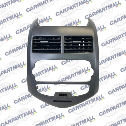2012-2016 CHEVROLET SONIC CENTER DASH RADIO BEZEL TRIM W/ AIR VENTS OEM