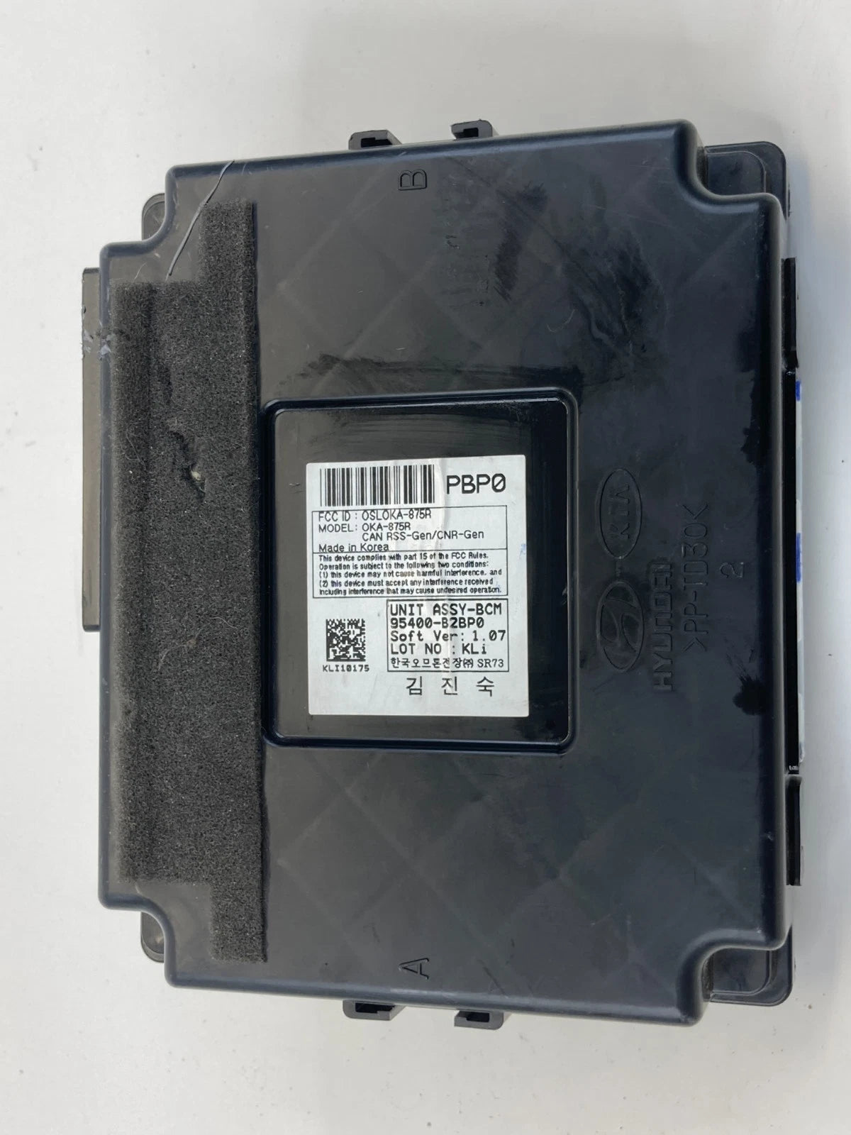 2014-2016 KIA SOUL BODY COMPUTER CONTROL MODULE BCM BCU 95400-B2BP0 OEM