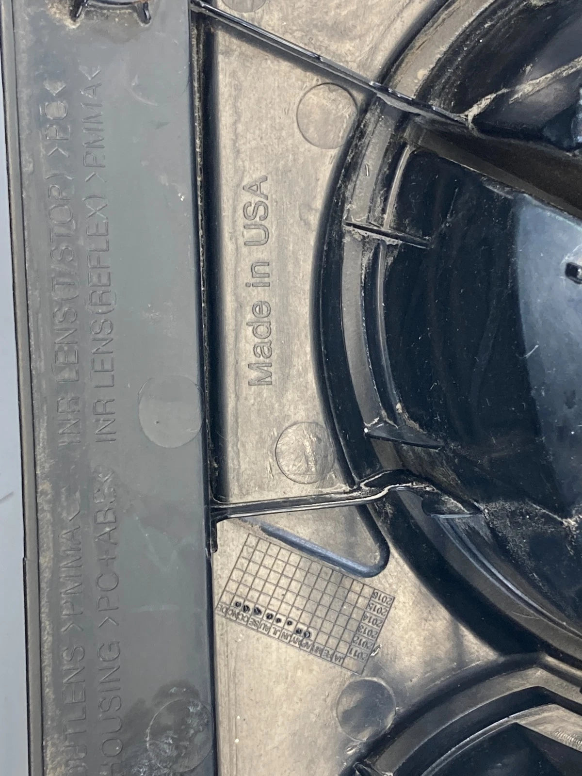 2012-2016 CHEVROLET CHEVY SONIC REAR RIGHT SIDE TAILLIGHT TAIL LIGHT 96830982