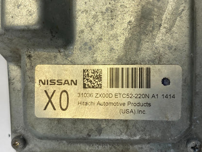 2010-2012 NISSAN ALTIMA 2.5L TRANSMISSION CONTROL MODULE TCM UNIT 31036-ZX00D