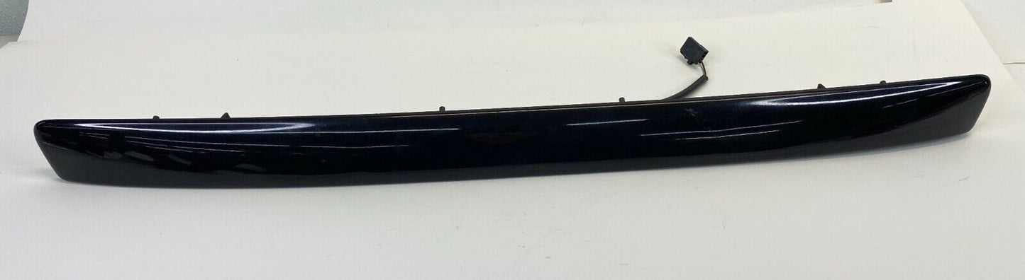 2003-2007 Saab 9-3 Sedan Trunk Lid Handle Plate Molding w/ License Light OEM