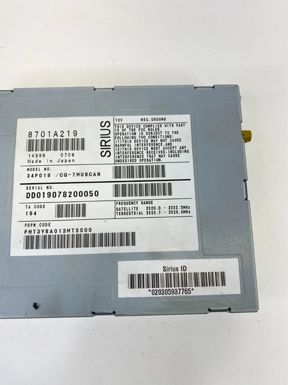 2008-2015 MITSUBISHI LANCER SATELLITE RADIO CONTROL MODULE SIRIUS 8701A219 OEM