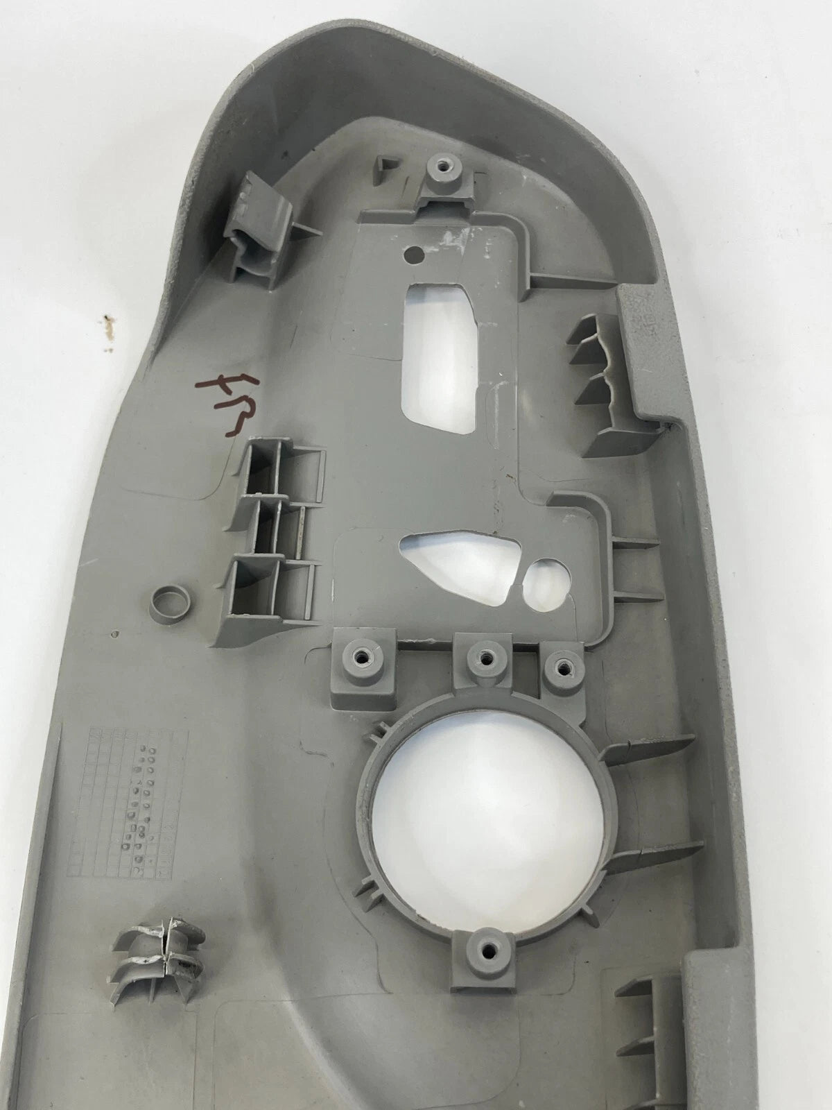 05-11 AUDI A6 QUATTRO FRONT RIGHT SEAT ADJUSTMENT SWITCH BEZEL TRIM 2100037R OEM
