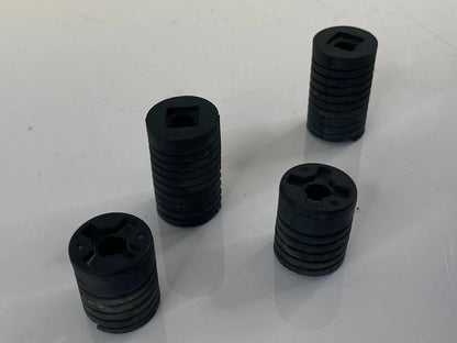 2011 TOYOTA PRIUS FRONT HOOD BUMPER ADJUSTMENT RUBBER CUSHION SET OEM
