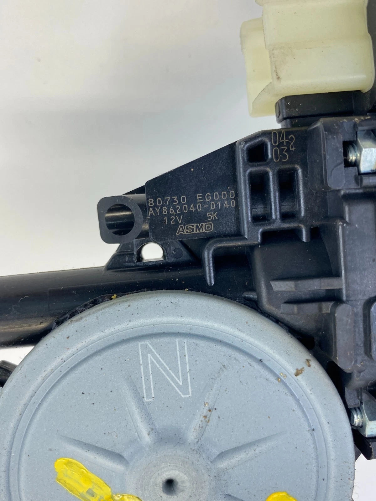 2007-2012 NISSAN ALTIMA FRONT LEFT DRIVER DOOR WINDOW MOTOR ASSY 80730-EG000 OEM