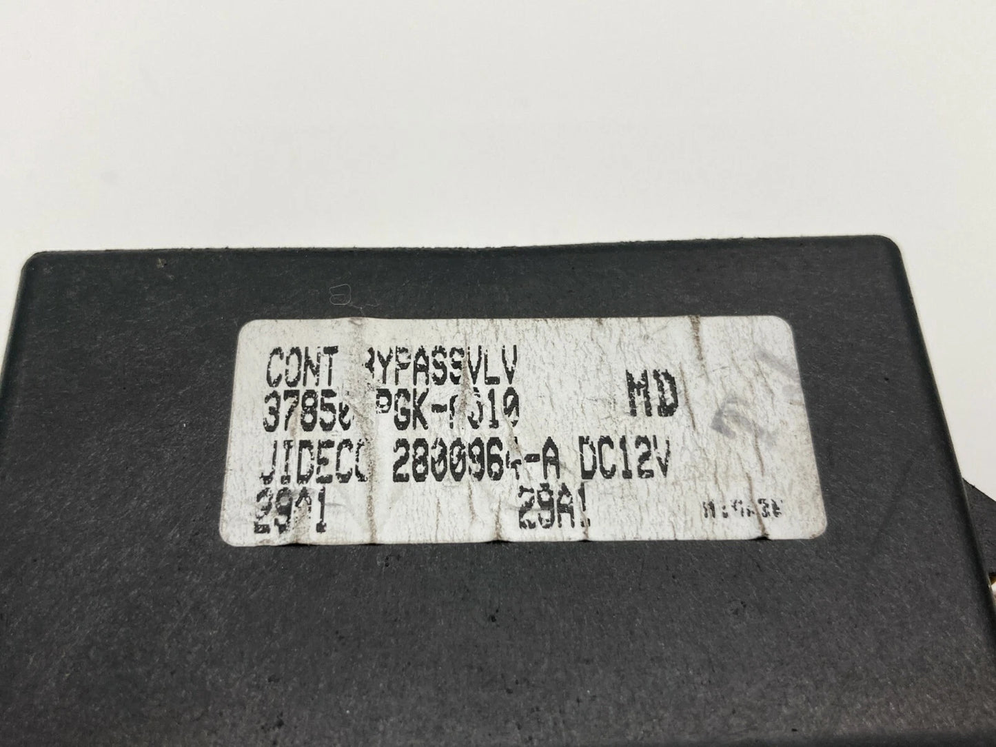 2001 2002 ACURA MDX BYPASS VALVE CONTROL MODULE UNIT 37850-PGK-A01 OEM