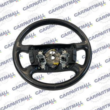 2001-2005 VOLKSWAGEN JETTA STEERING WHEEL W/ CONTROLS 4 SPOKE BLACK LEATHER