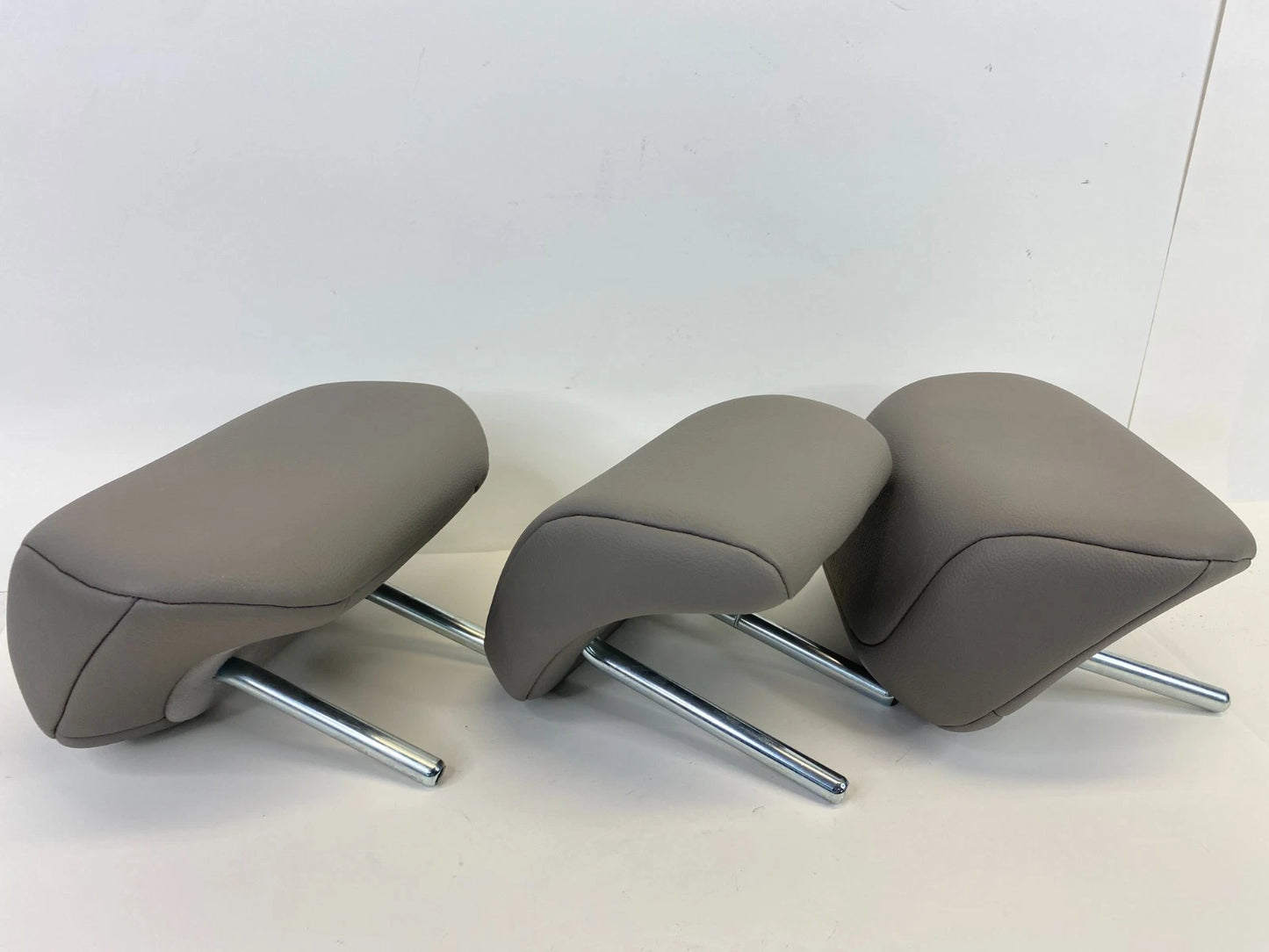 2013 2014 2015 Honda Civic Coupe Set of 3 Headrest Assembly Rear w/Leather Beige
