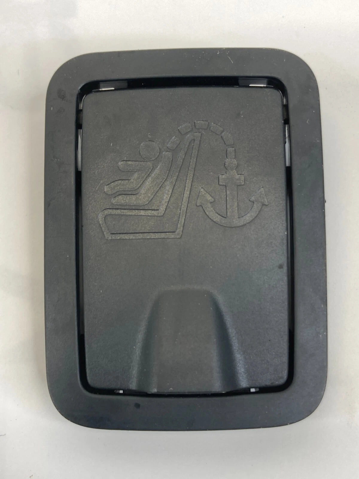 2013-2016 AUDI A4 CHILD RESTRAINT ANCHOR PLATE BEZEL HOOK COVER 8T0-887-301 OEM