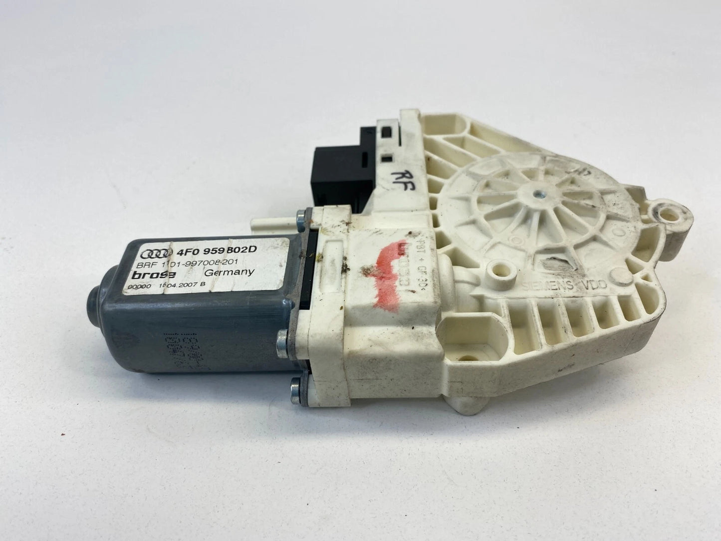 2006-2009 AUDI A6 QUATTRO FRONT RIGHT SIDE POWER WINDOW MOTOR 4F0959802 OEM