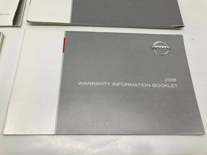 2005 05 NISSAN MURANO FACTORY OWNERS MANUAL GUIDE HANDBOOK SET W/ CASE OEM