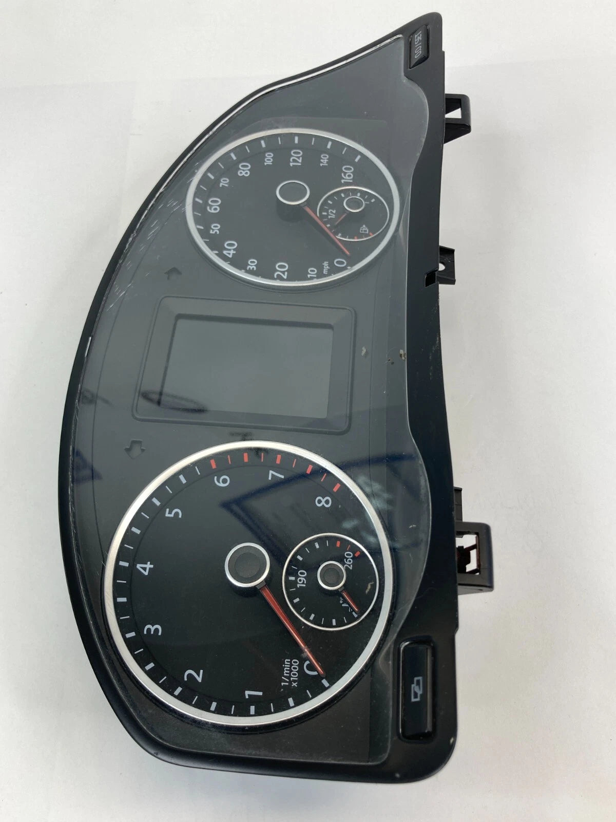 2010-2011 VOLSKWAGEN TIGUAN 2.0L A/T SPEEDOMETER CLUSTER GAUGES 166K MILES OEM