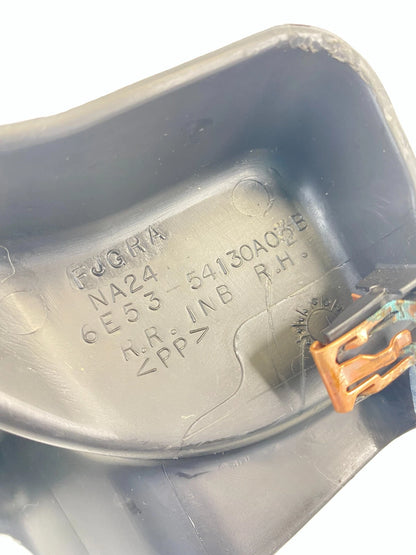 06-12 FORD FUSION FRONT RIGHT SEAT TRACK LOWER TRIM COVER BEZEL 6E5354130A02