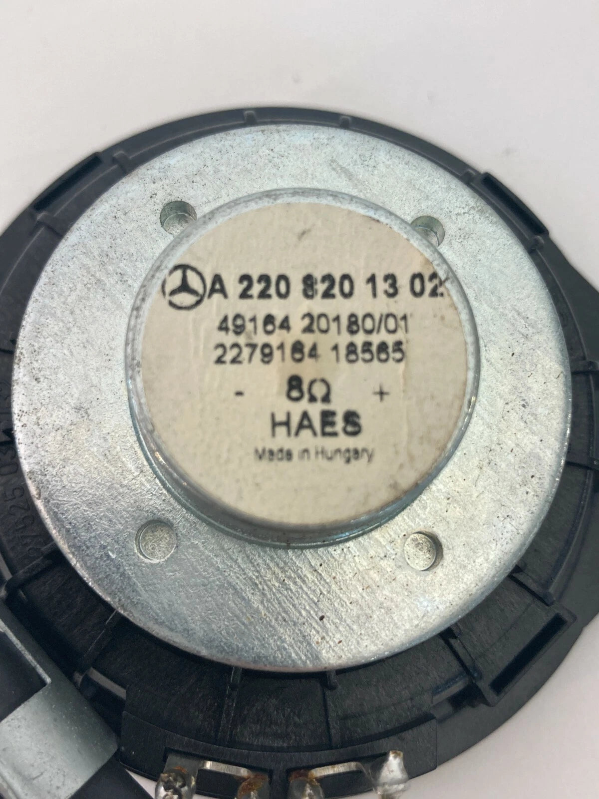 2000-2006 MERCEDES-BENZ S 500 DASH SOUND SYSTEM AUDIO SPEAKER 220-820-13-02 OEM