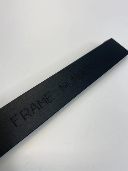2009-2013 HONDA FIT LID FRAME NUMBER COVER TRIM BEZEL 74200-TF0-00 OEM