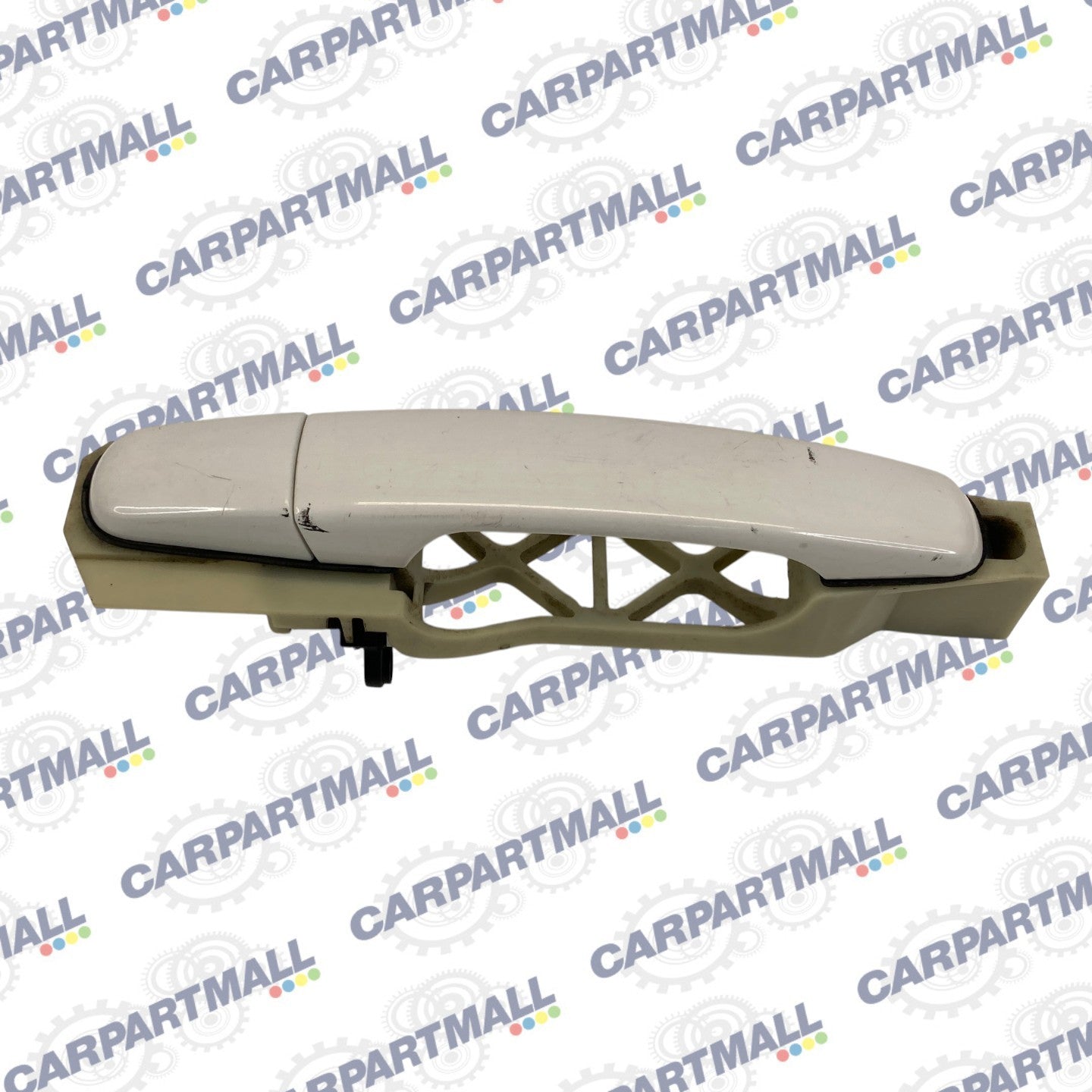 05-10 Pontiac G6 Rear Left Side Exterior Door Handle Assembly 8554 White OEM