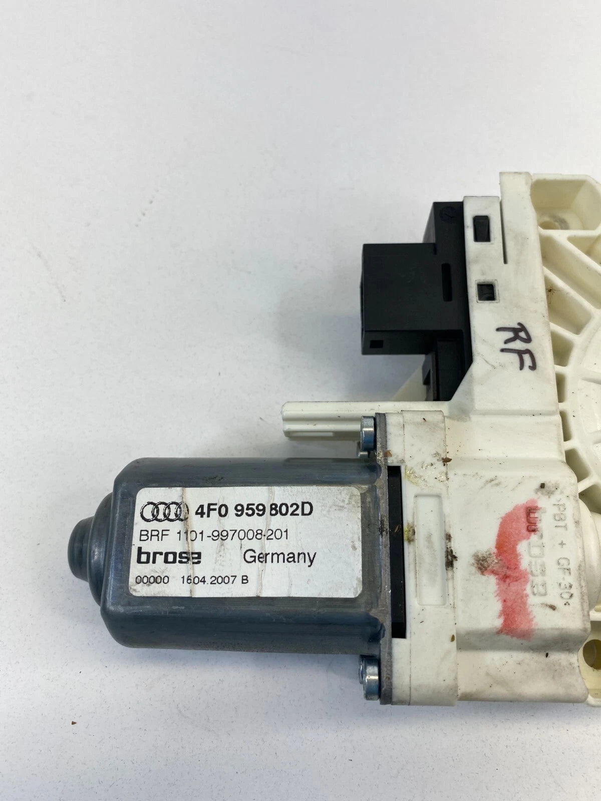 2006-2009 AUDI A6 QUATTRO FRONT RIGHT SIDE POWER WINDOW MOTOR 4F0959802 OEM