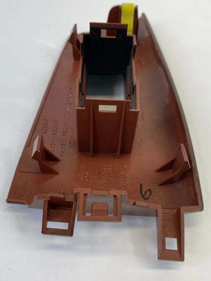 03-08 TOYOTA COROLLA REAR RIGHT DOOR WINDOW SWITCH BEZEL COVER TRIM 74271-12190