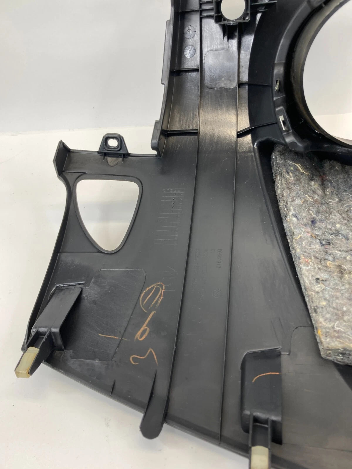 2007-2013 MITSUBISHI OUTLANDER SPEEDOMETER CLUSTER BEZEL VISOR TRIM 8060A012 OEM