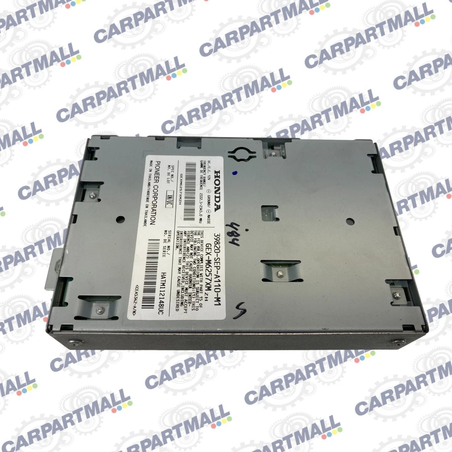 2004-2008 ACURA TL SATELLITE RADIO RECEIVER MODULE UNIT 39820-SEP-A110 OEM