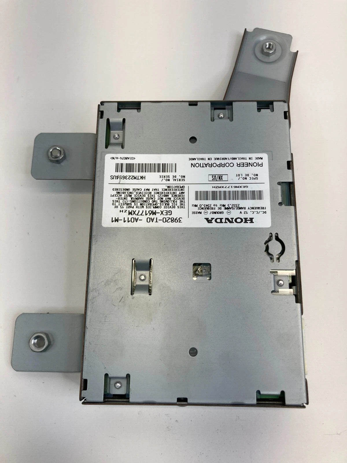 2008-2012 HONDA ACCORD RADIO ANTENNA SATELLITE RECEIVER MODULE 39820-TA0-A01 OEM